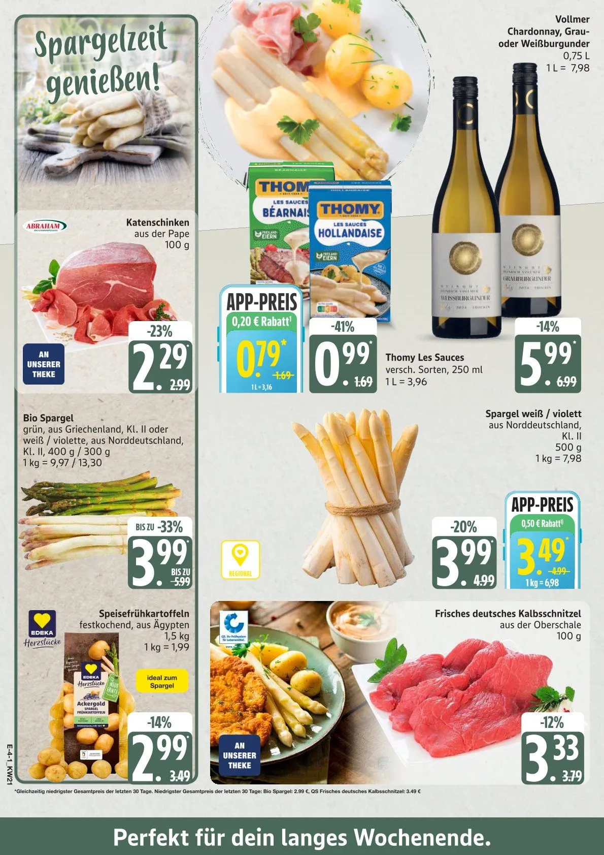 Edeka Angebote von 18. Mai bis 23. Mai 2026 - Prospekt seite 4