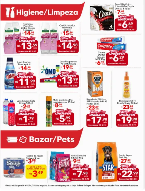 Encarte de Folhetos UniSuper 6 de janeiro até 7 de janeiro 2026 - Pagina 4