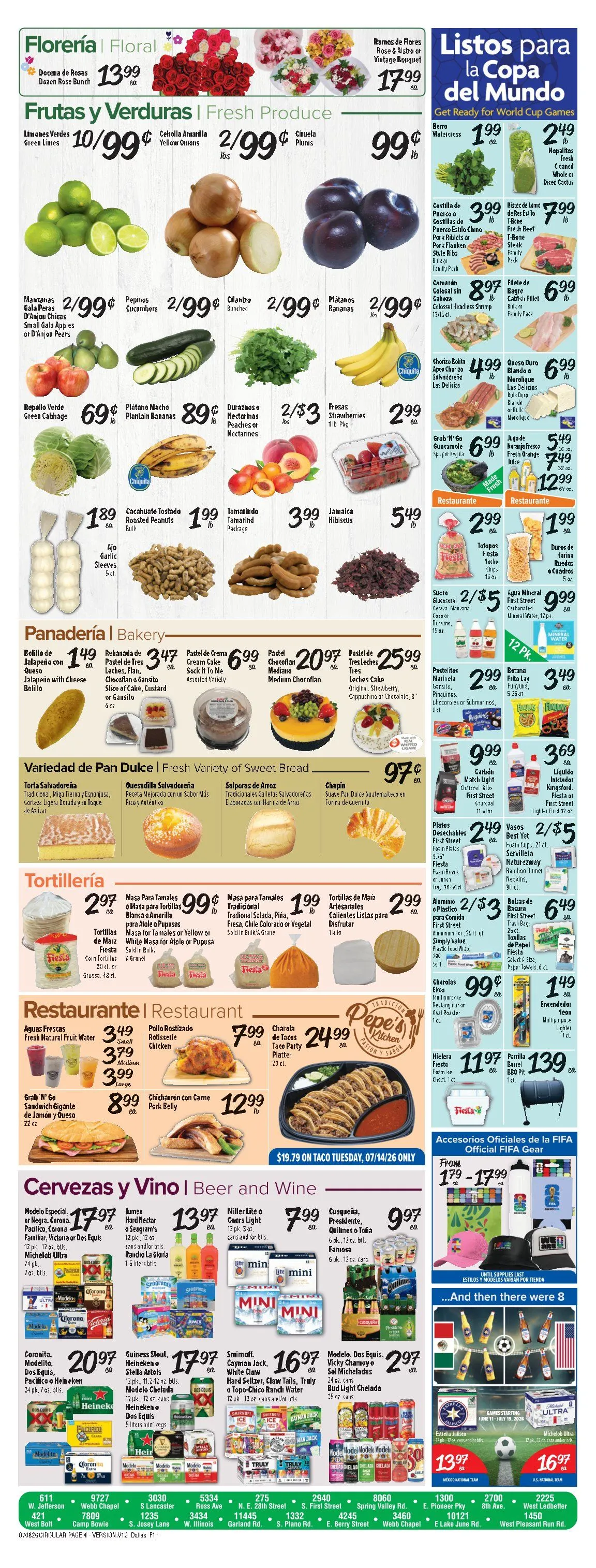 Weekly ad Fiesta Mart  Sales from July 8 to July 14 2026 - Page 4
