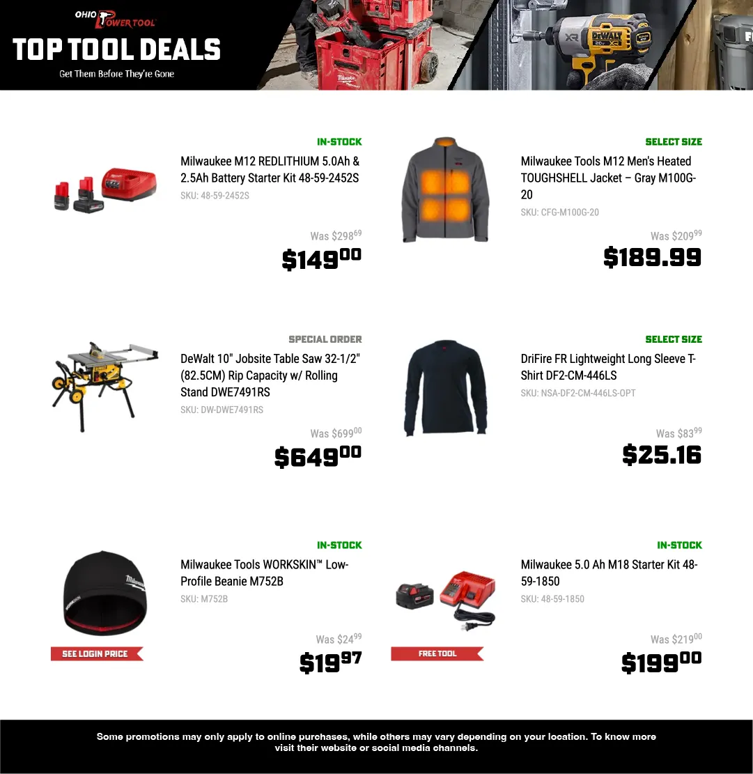 Weekly ad Ohio Power Tool Sales from February 6 to February 21 2026 - Page 3