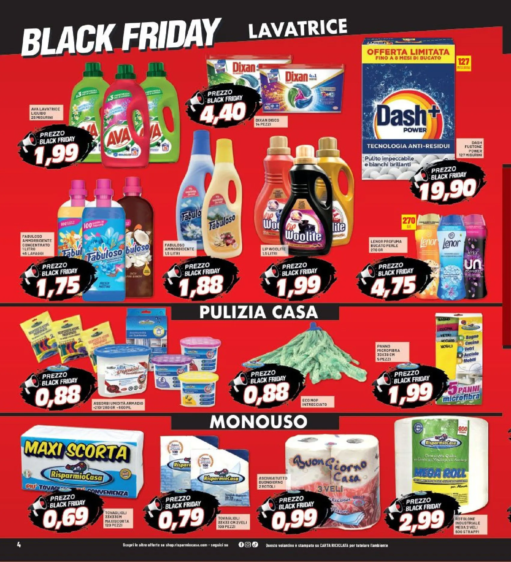 Risparmio Casa Volantino da 13 novembre a 20 novembre di 2025 - Pagina del volantino 4