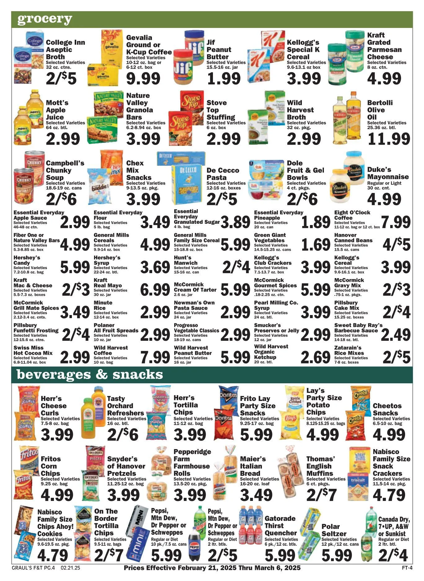 Weekly ad Graul's Market Sales from February 21 to March 6 2025 - Page 4