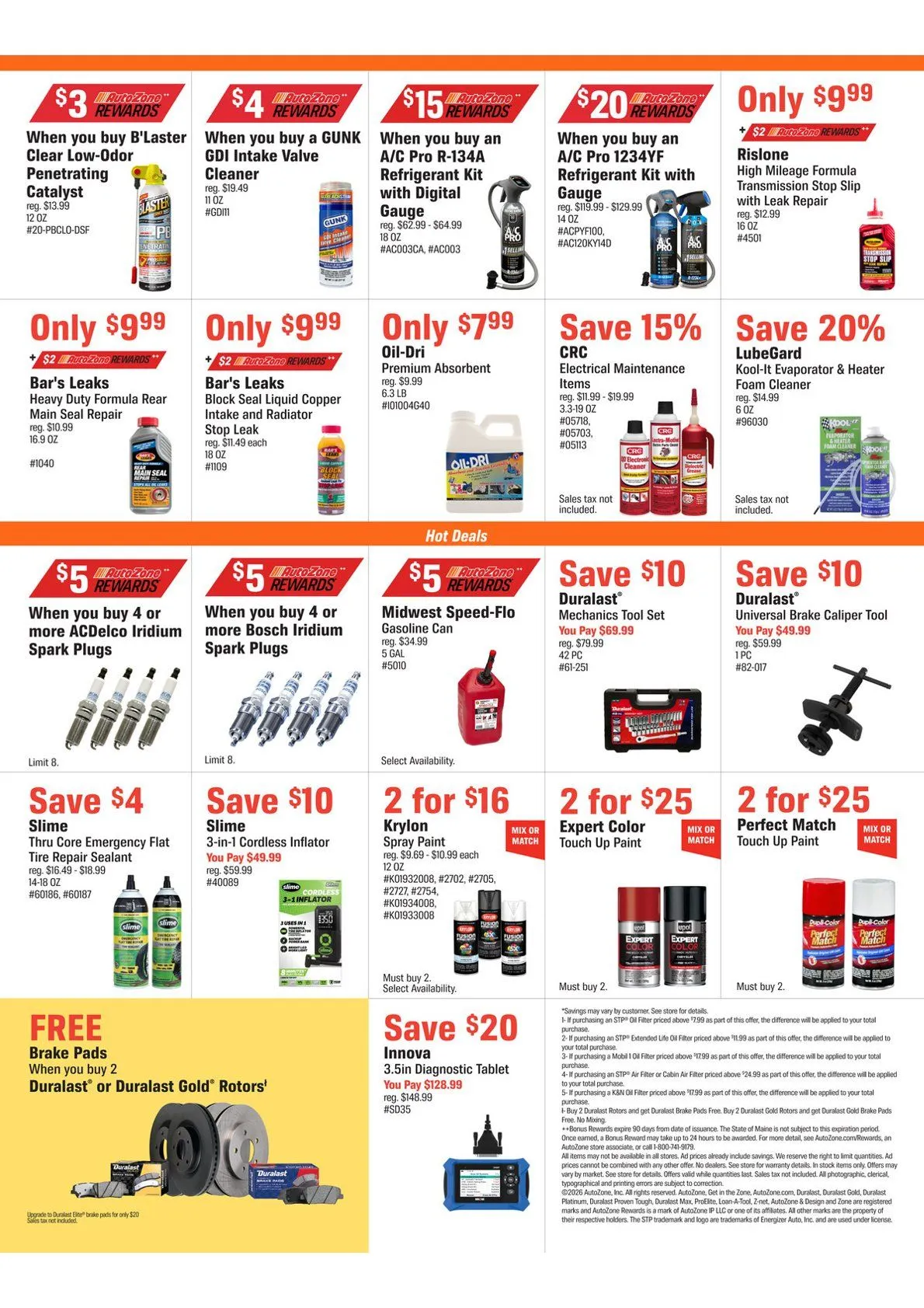 Weekly ad Autozone weekly ads from March 10 to April 6 2026 - Page 4