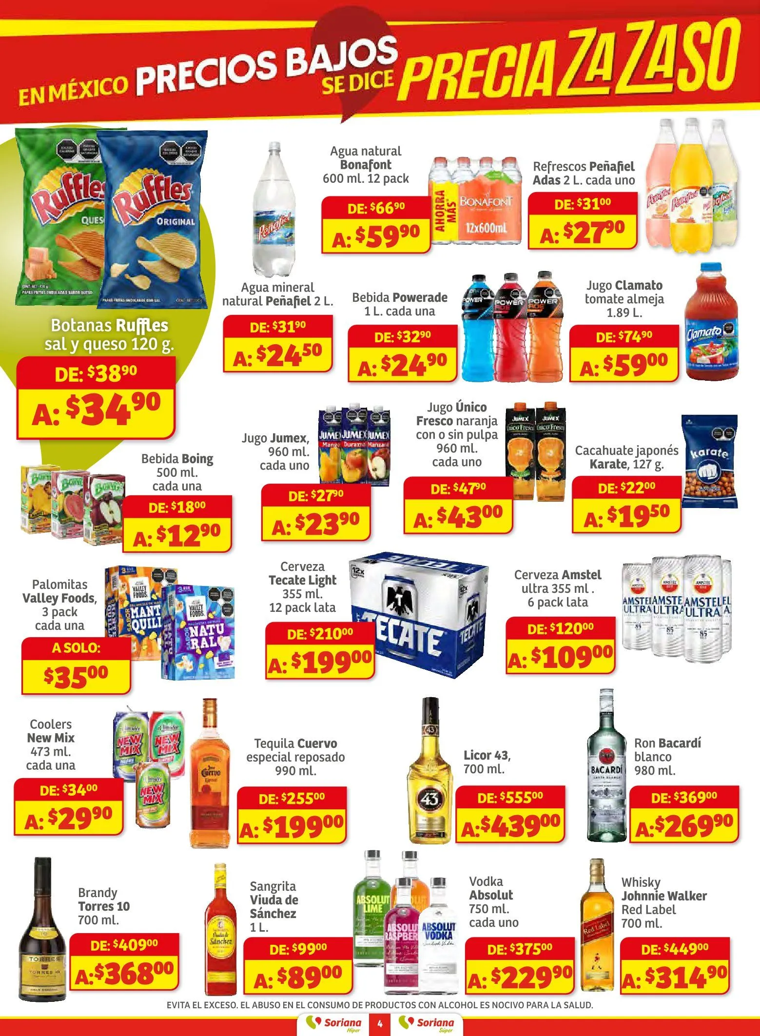 Catálogo de Soriana Ofertas 25 de septiembre al 15 de octubre 2025 - Pagina 4