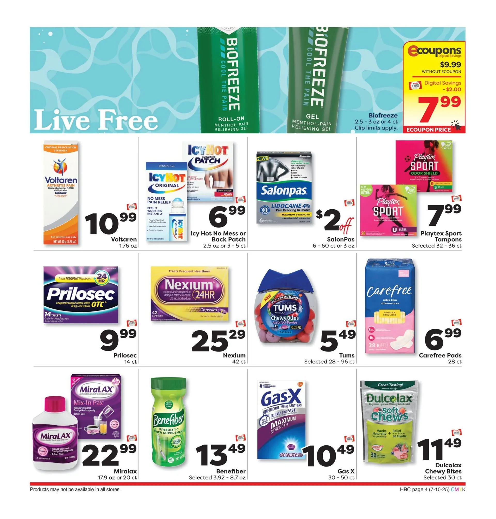 Weekly ad Weis Sales from July 10 to August 22 2025 - Page 4