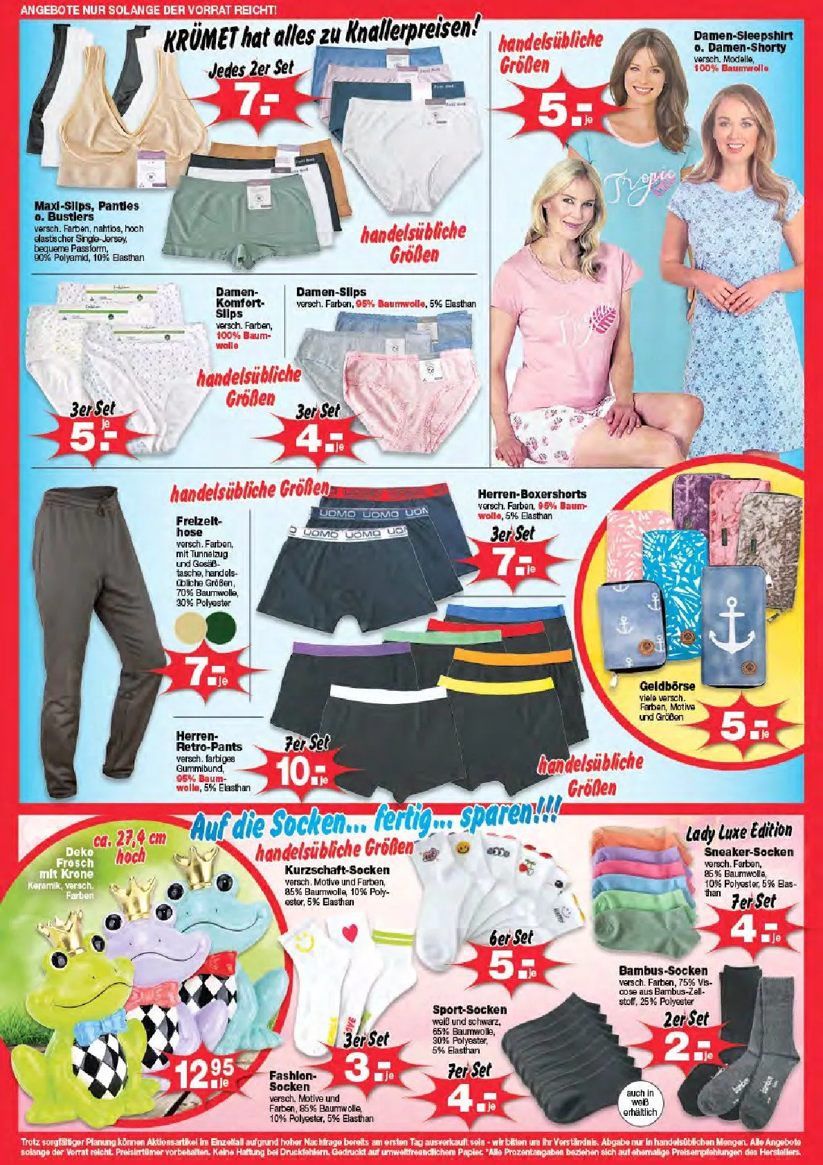 Krümet Sonderposten Prospekte von 2. März bis 7. März 2026 - Prospekt seite 4