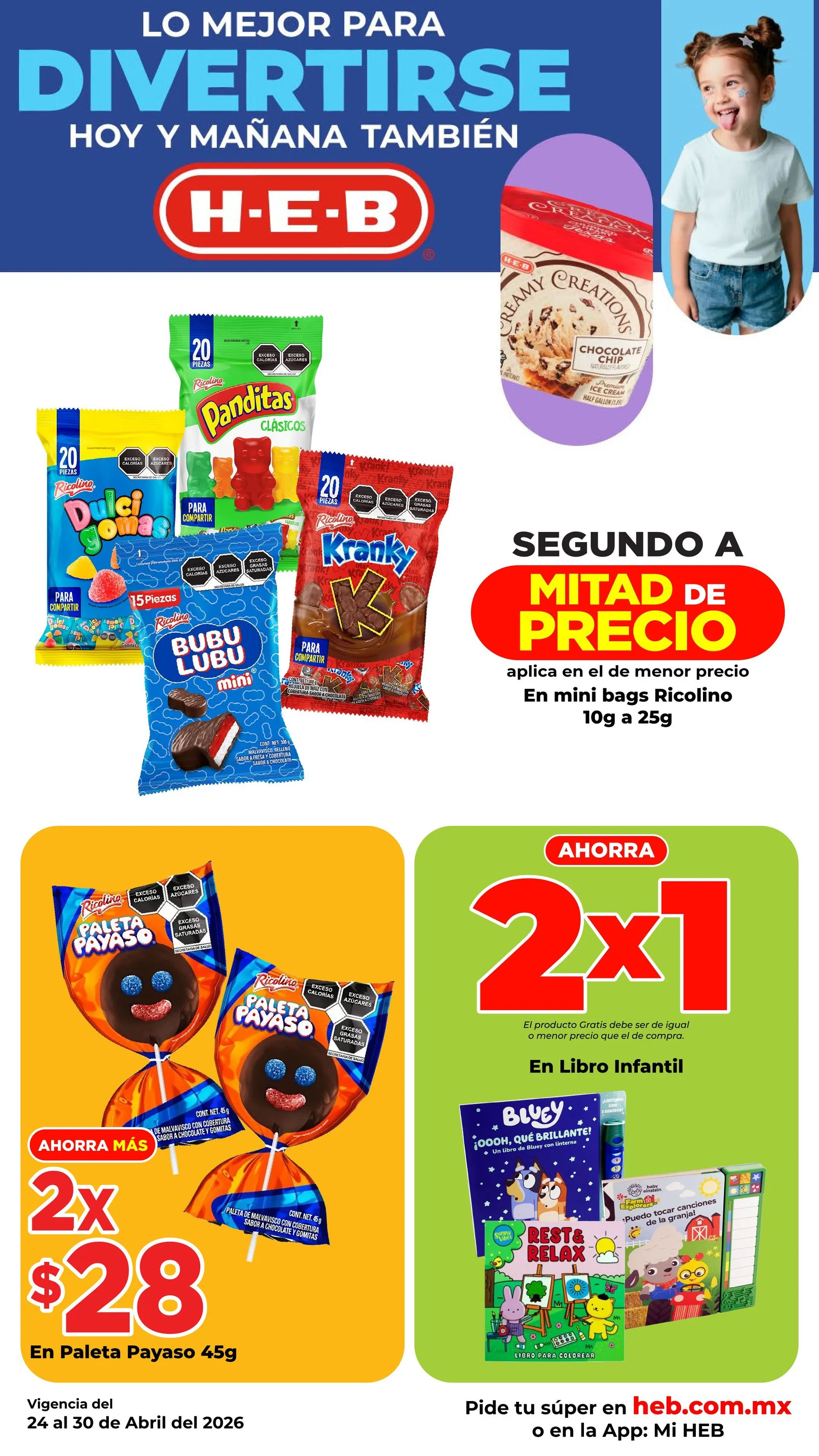 Catálogo de H-E-B Ofertas 24 de abril al 30 de abril 2026 - Pagina 4