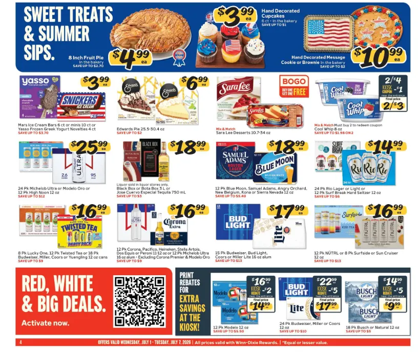 Weekly ad Winn Dixie Sales from July 1 to July 7 2026 - Page 4