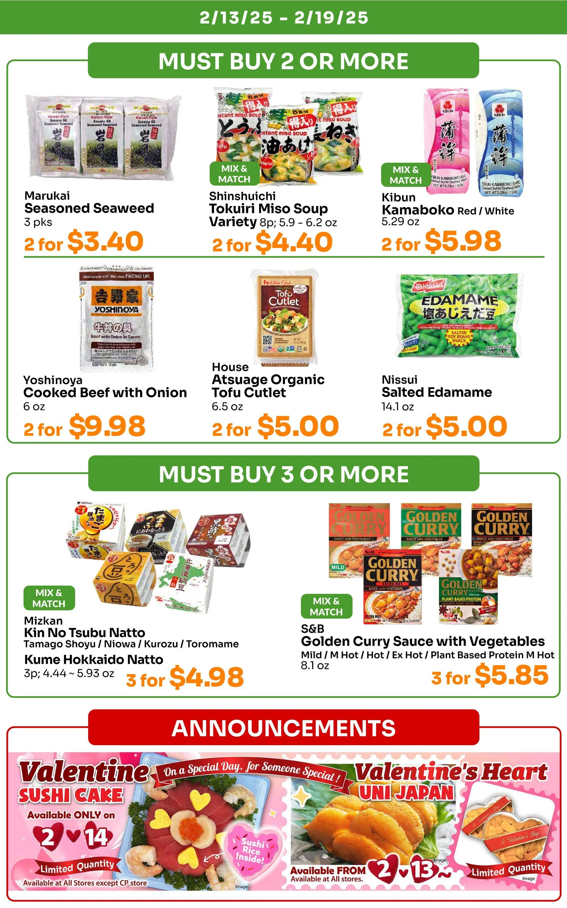 Weekly ad Tokyo Central Specialty Market Sales from February 13 to February 19 2025 - Page 4