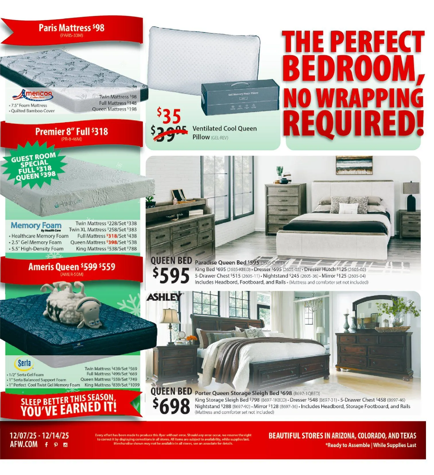 Weekly ad American Furniture Warehouse Sales from December 7 to December 14 2025 - Page 4