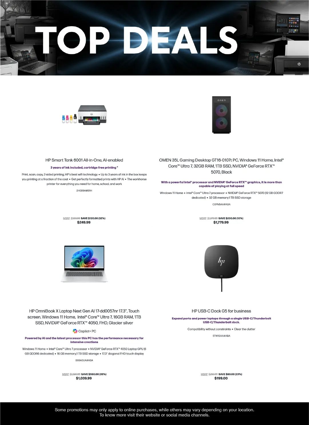 Weekly ad HP Sales from December 9 to December 22 2025 - Page 3