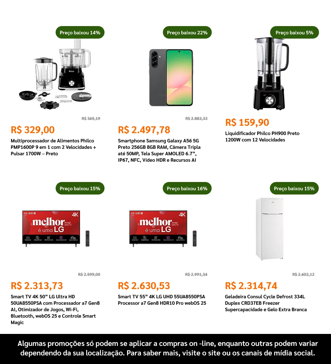 Encarte de  Ponto Frio 5 de março até 25 de março 2026 - Pagina 4