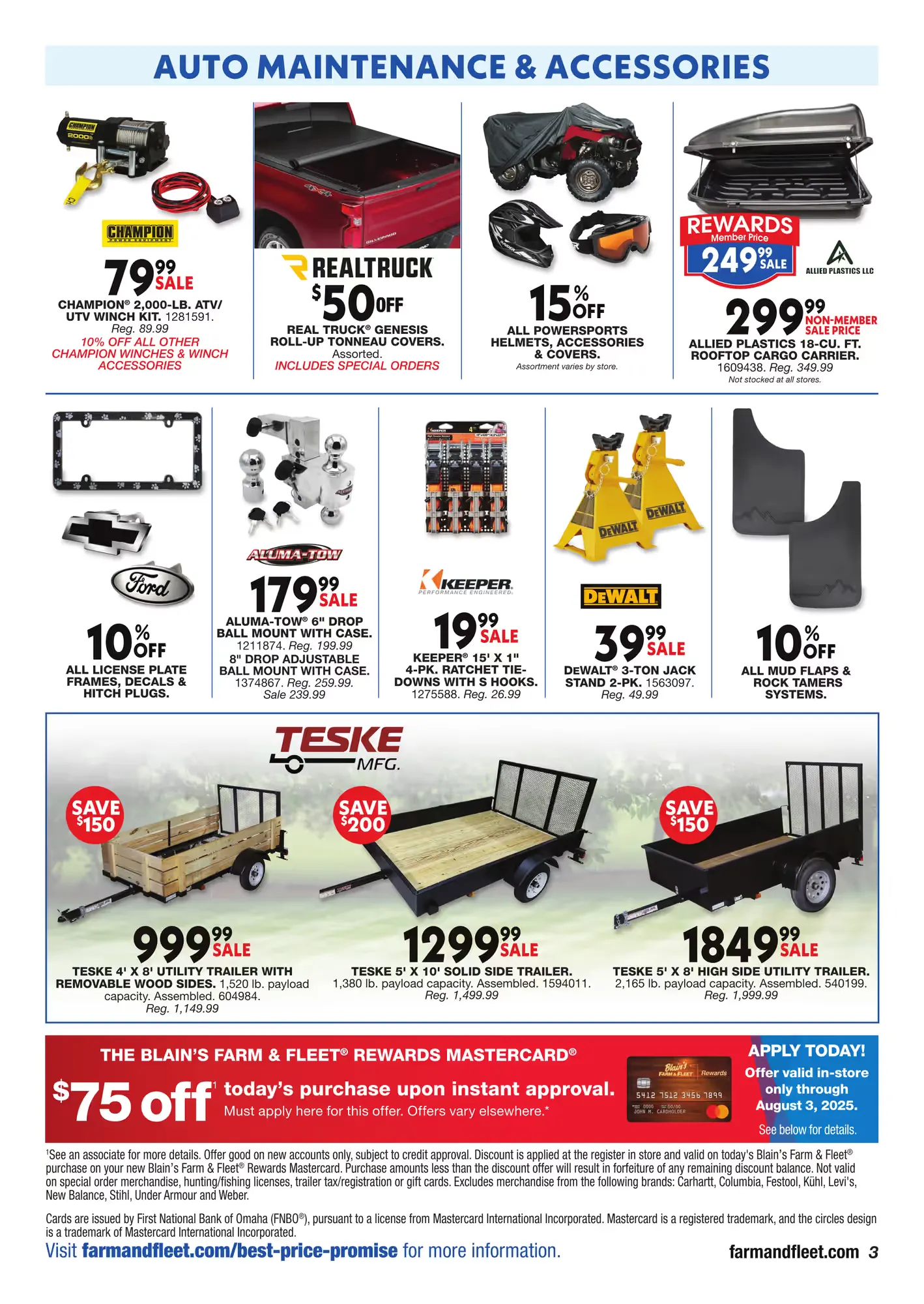 Weekly ad Blain Farman Fleet Sales from July 26 to August 6 2025 - Page 3