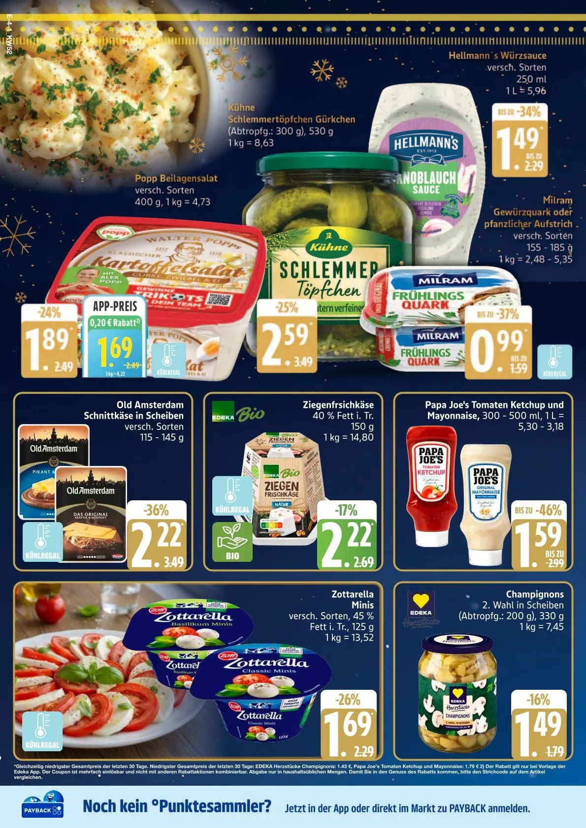 Edeka Angebote von 22. Dezember bis 27. Dezember 2025 - Prospekt seite 4