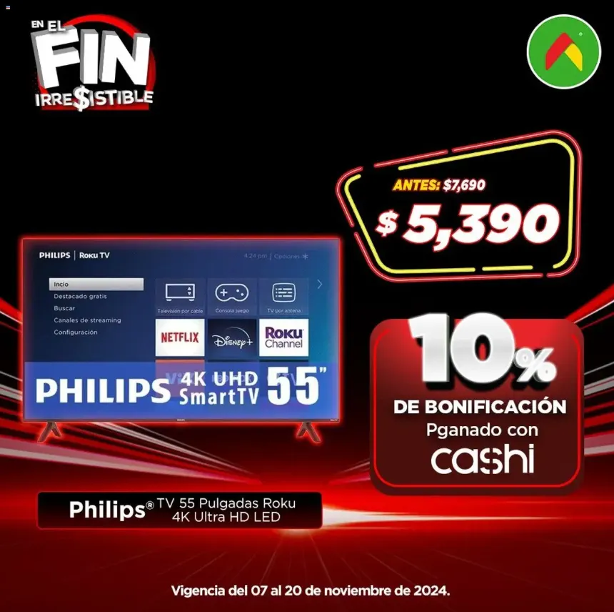 Catálogo de Fin Irresistible: Ofertas en televisores y pantallas 7 de noviembre al 20 de noviembre 2024 - Pagina 3