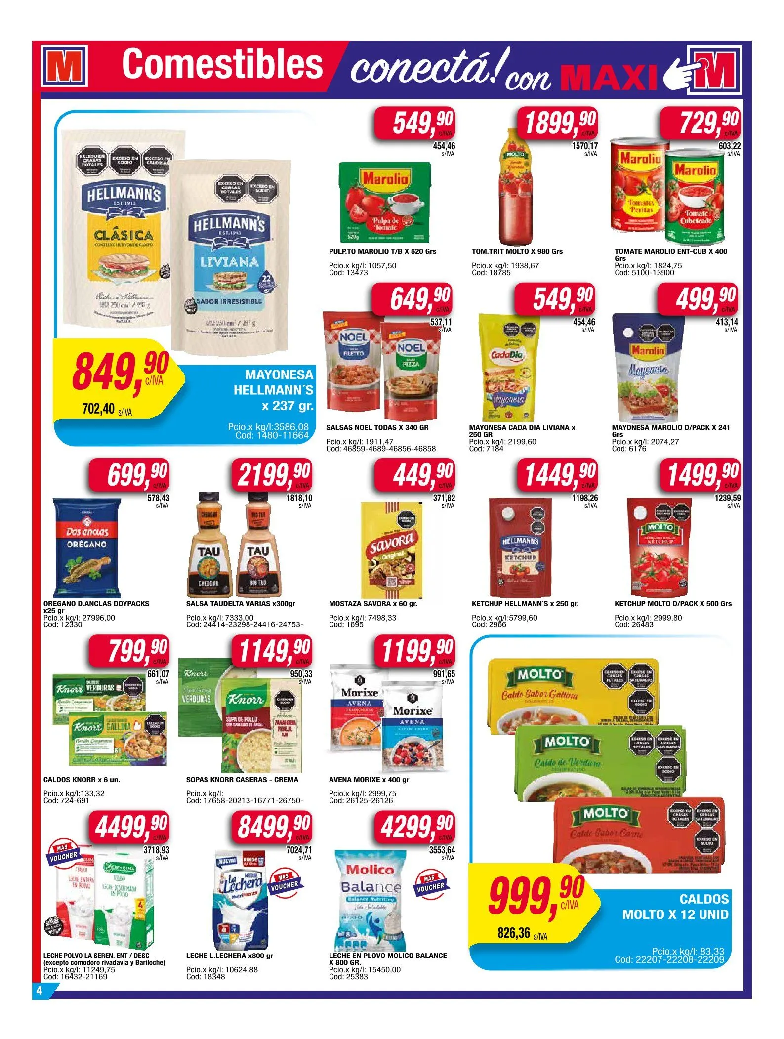 Ofertas de Maxiconsumo Ofertas 14 de abril al 21 de abril 2025 - Página 4 del catálogo