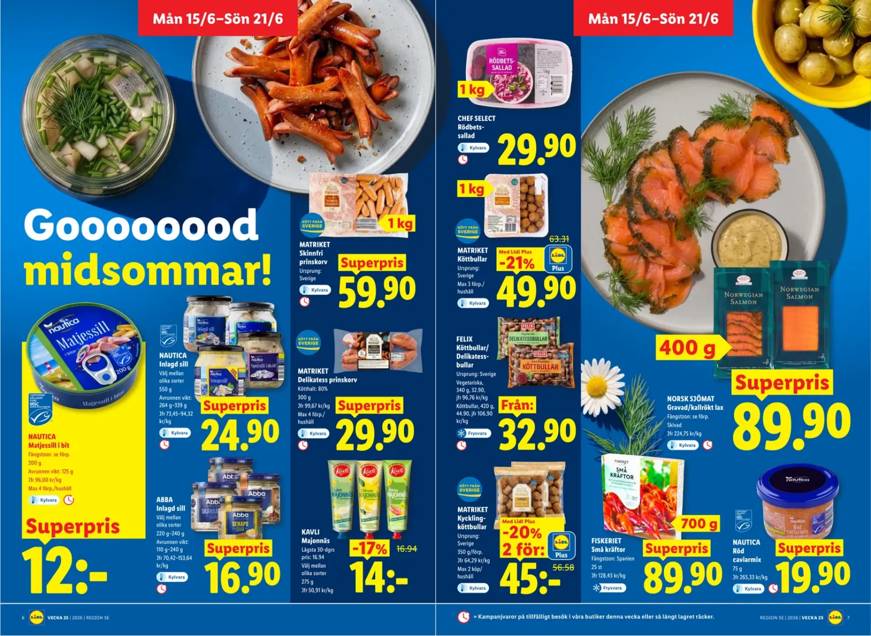 Senaste Lidl erbjudanden från 15 juni till 21 juni 2026 - Reklamblad sidor 4