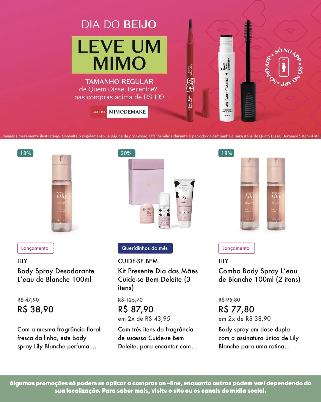 Encarte de O Boticário Ofertas semanais! 11 de abril até 30 de abril 2025 - Pagina 3