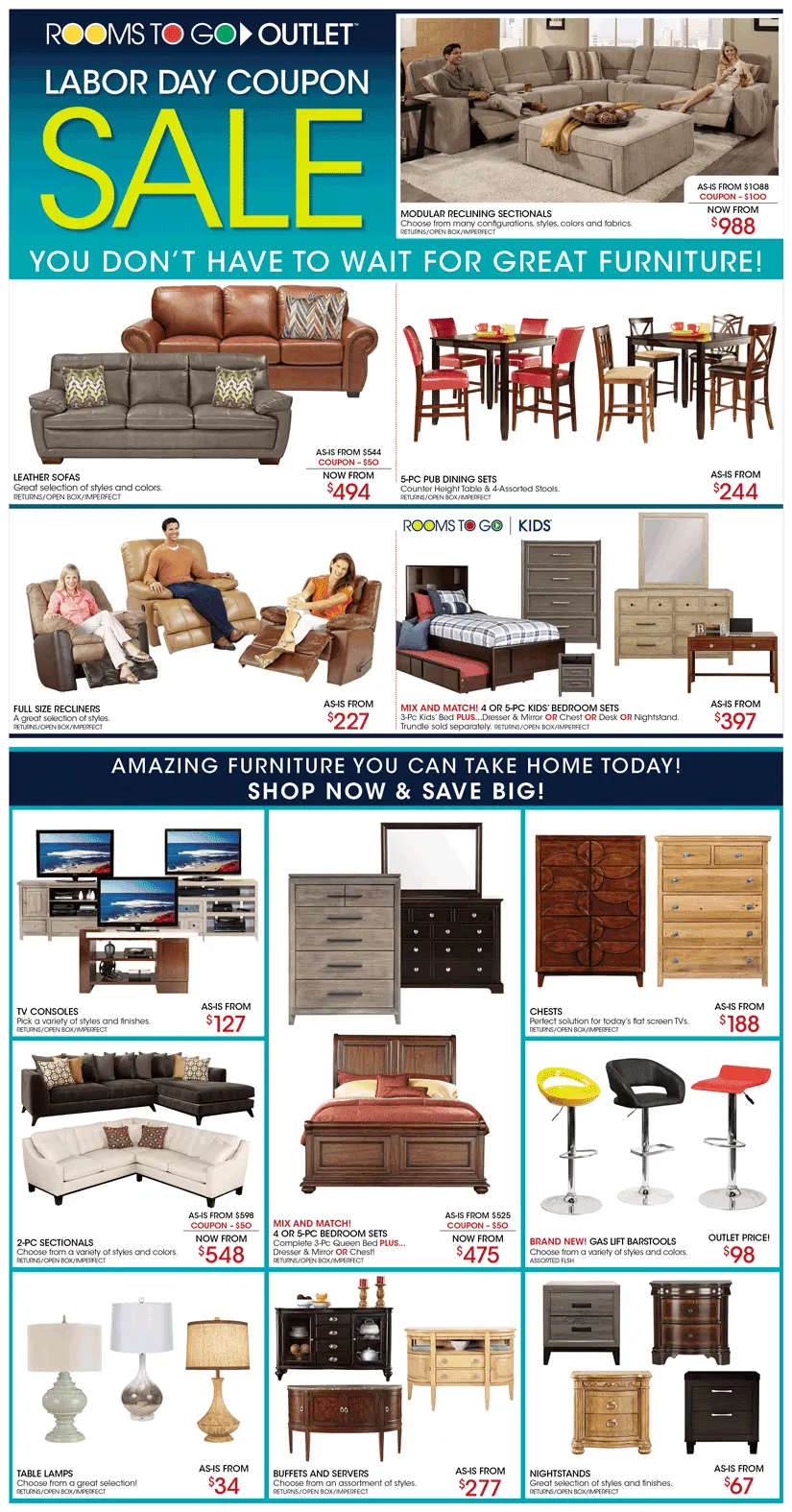 Weekly ad Rooms To Go weekly ads from May 13 to May 31 2026 - Page 2