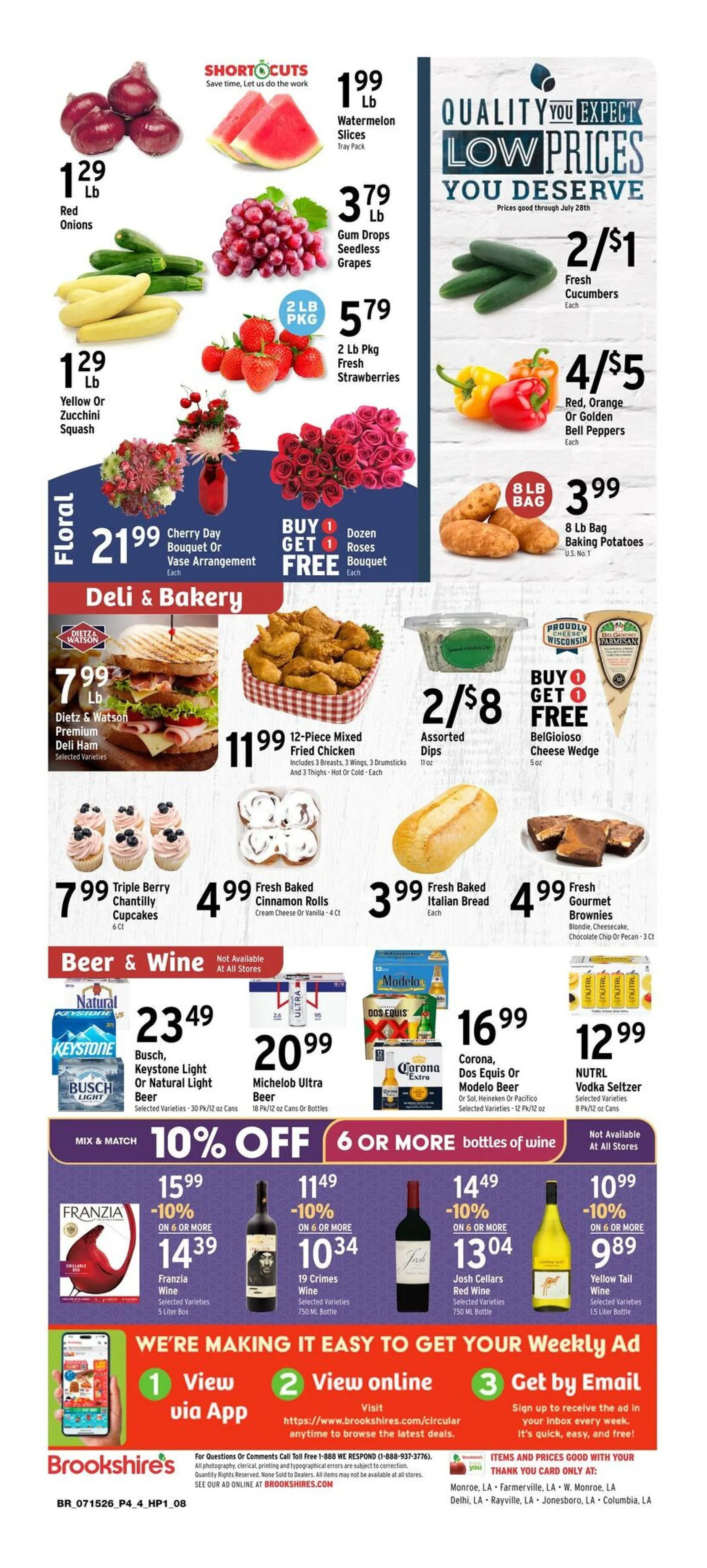 Weekly ad Brookshires Sales from July 15 to July 21 2026 - Page 4