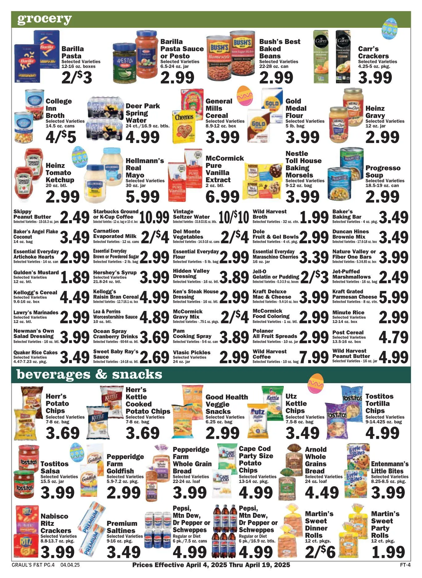 Weekly ad Graul's Market Sales from April 4 to April 19 2025 - Page 4