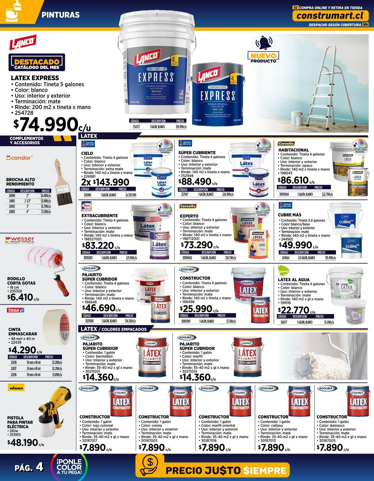 Catálogo de Ofertas en Construmart 1 de septiembre al 4 de octubre 2025 - Página 4