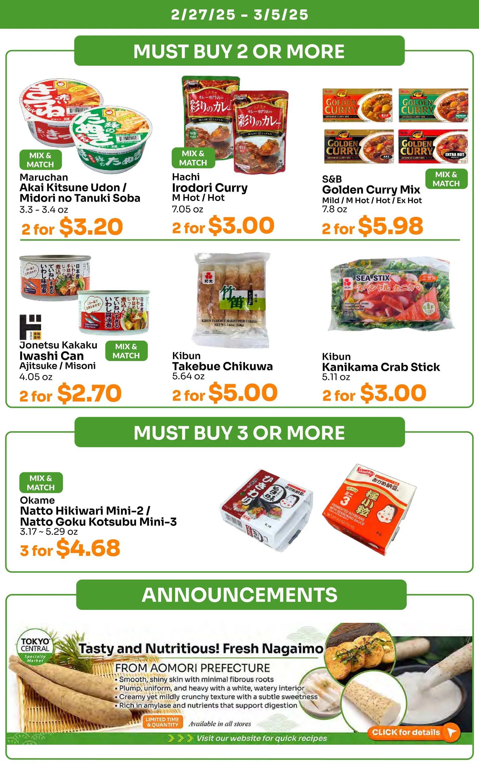Weekly ad Tokyo Central Specialty Market Deals from February 27 to March 5 2025 - Page 4
