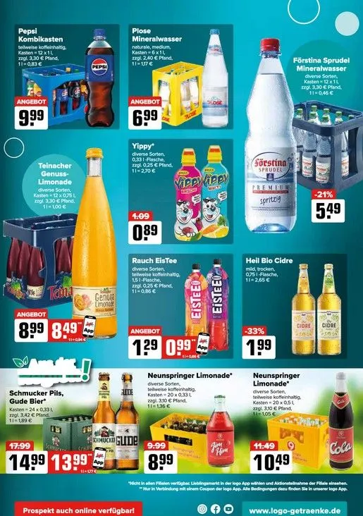 Logo Getränkemarkt Prospekte von 20. Juli bis 26. Juli 2025 - Prospekt seite 3