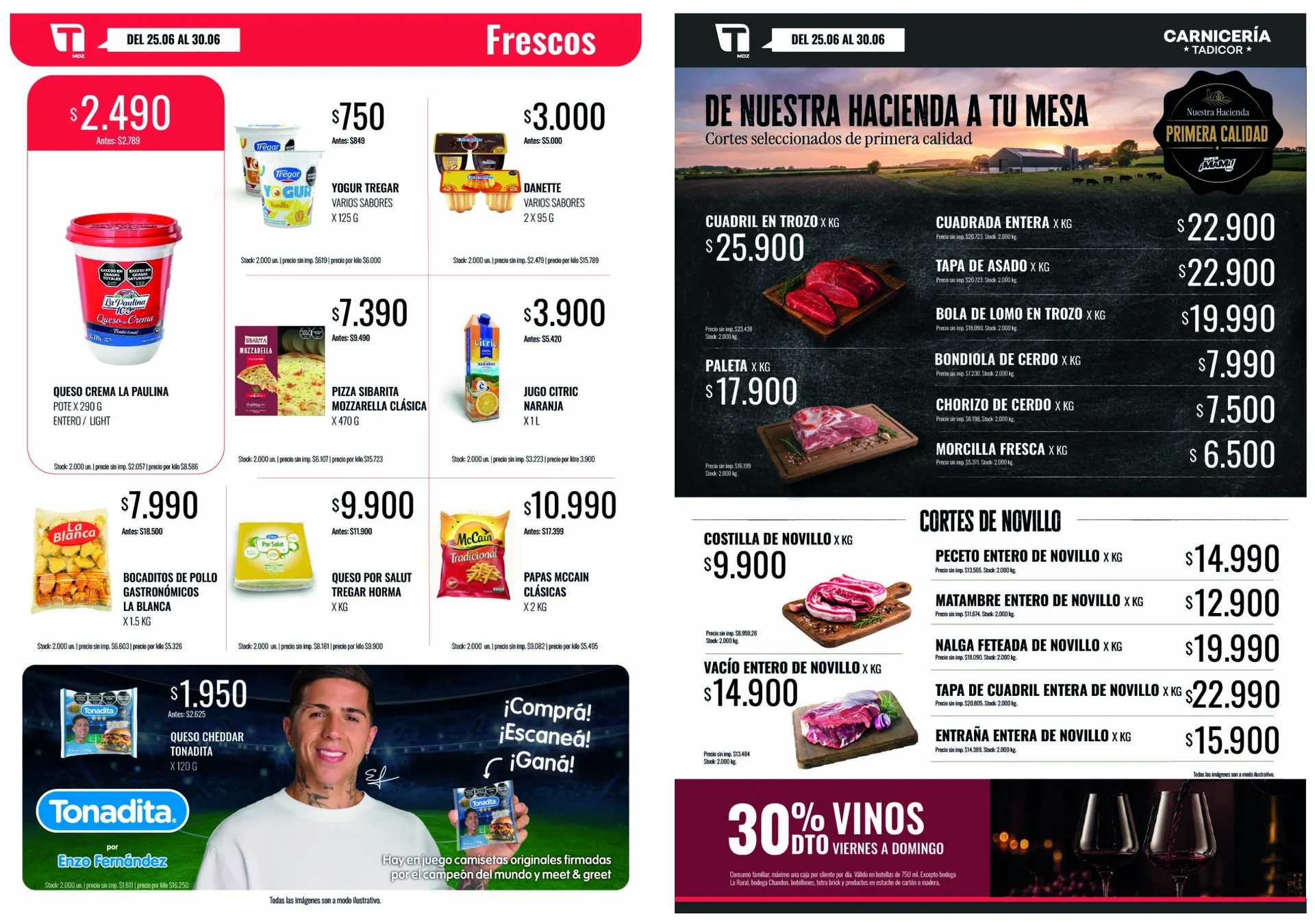 Ofertas de Ofertas Supermercados Tadicor 25 de junio al 30 de junio 2026 - Página 4 del catálogo