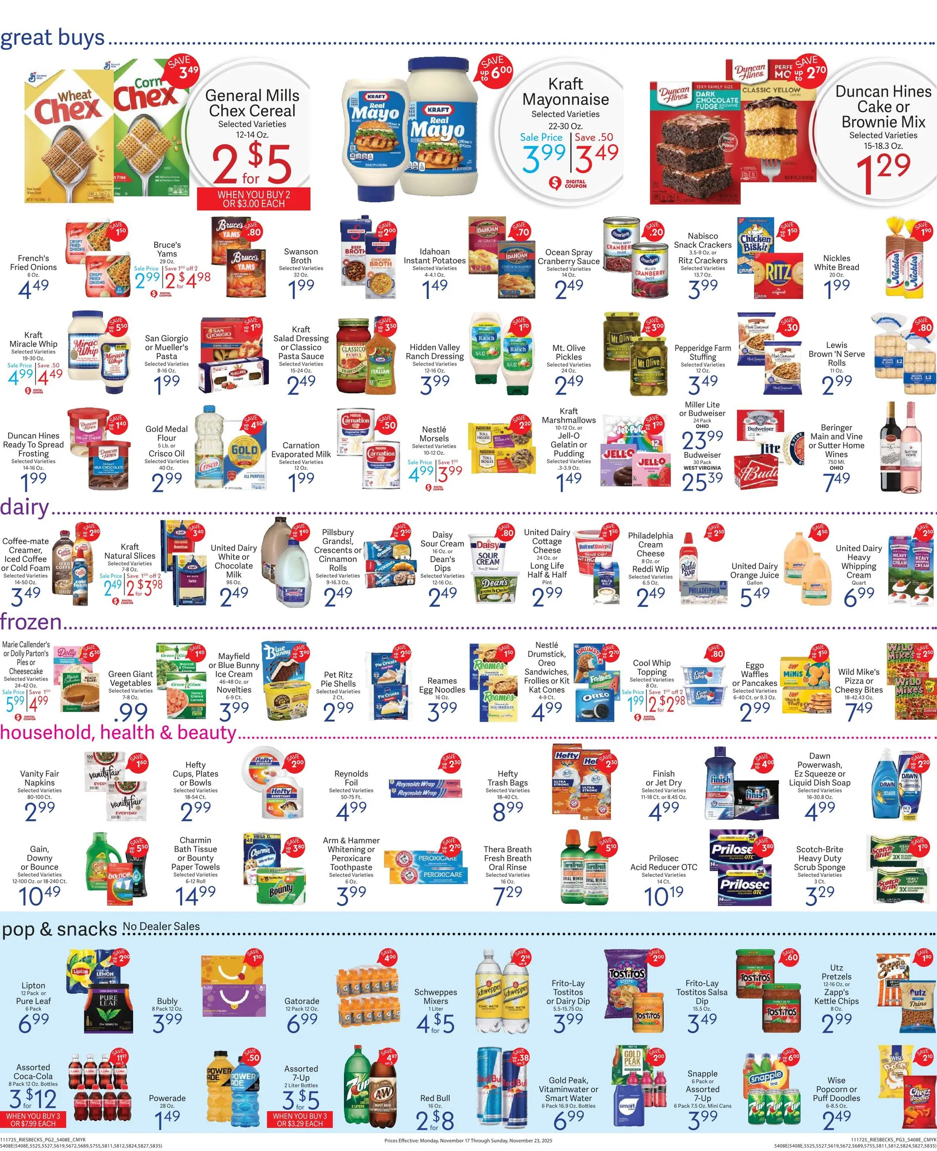 Weekly ad Riesbeck Sales from November 17 to December 31 2025 - Page 4