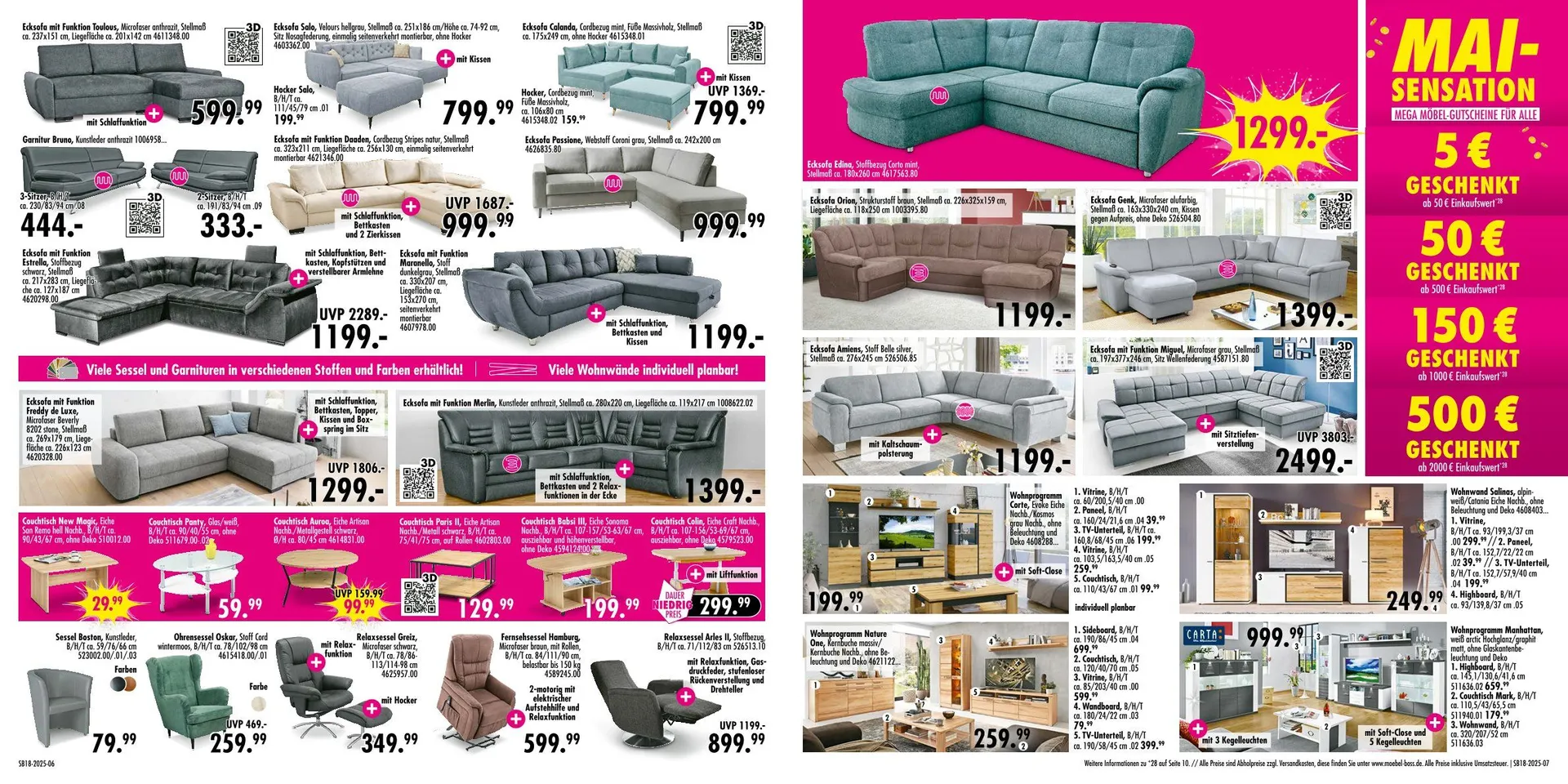 SB Möbel Boss Prospekt von 28. April bis 4. Mai 2025 - Prospekt seite 4