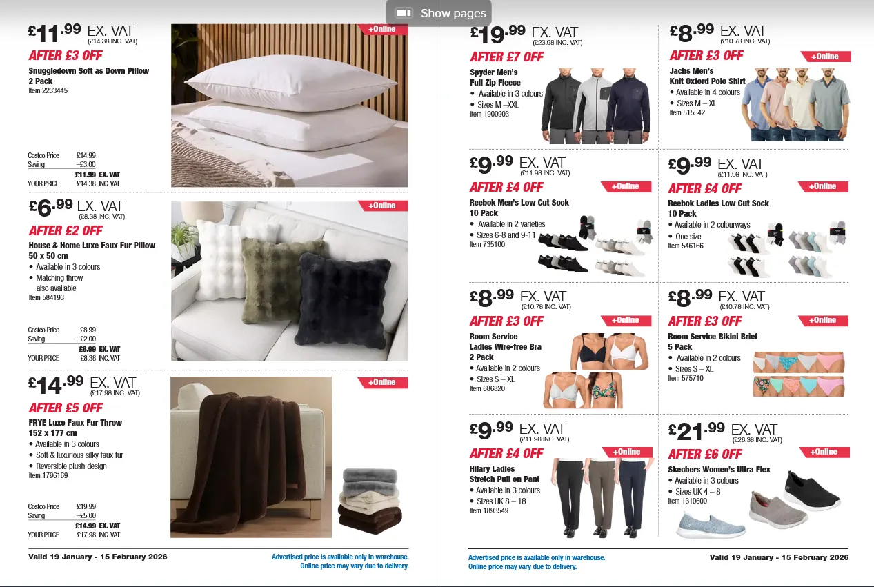Costco Deals from 19 January to 15 February 2026 - Catalogue Page 4