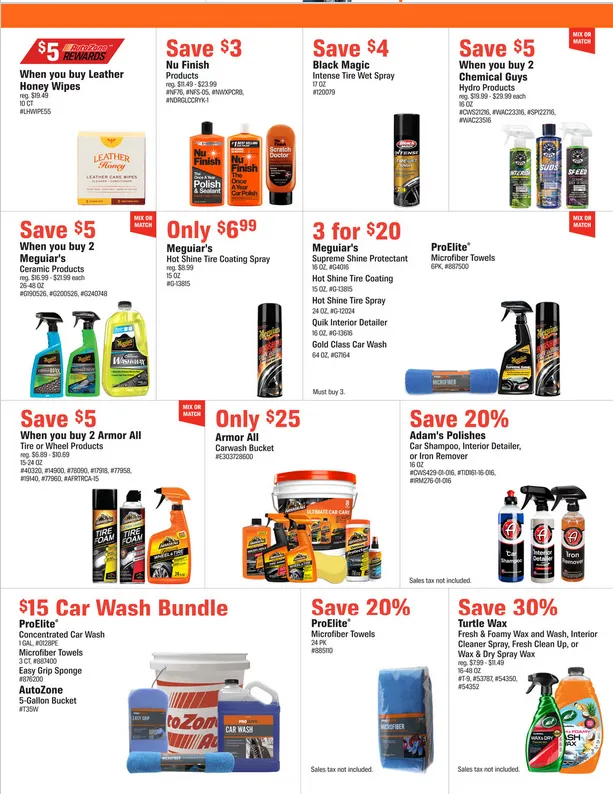Weekly ad Autozone Sales from April 7 to May 4 2026 - Page 4