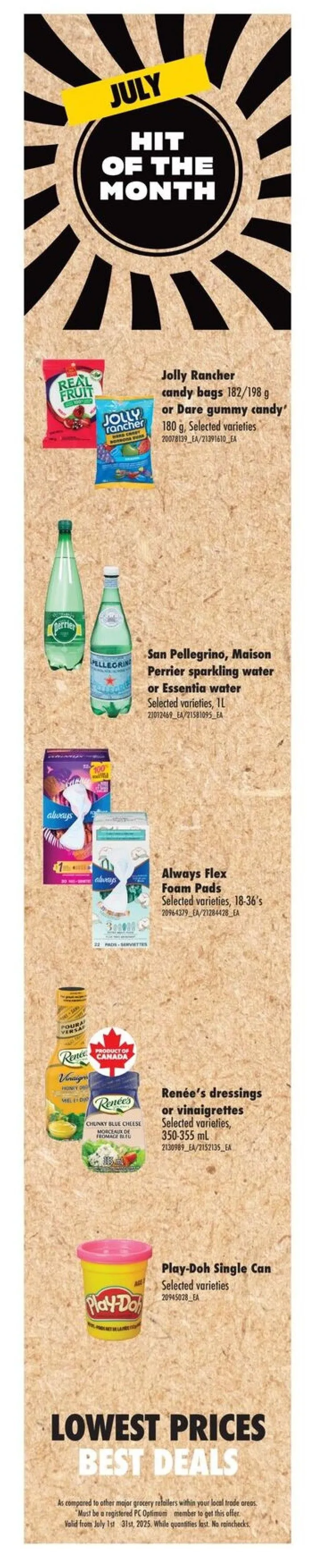 Real Canadian Superstore fSales from July 3 to July 9 2025 - flyer page 4