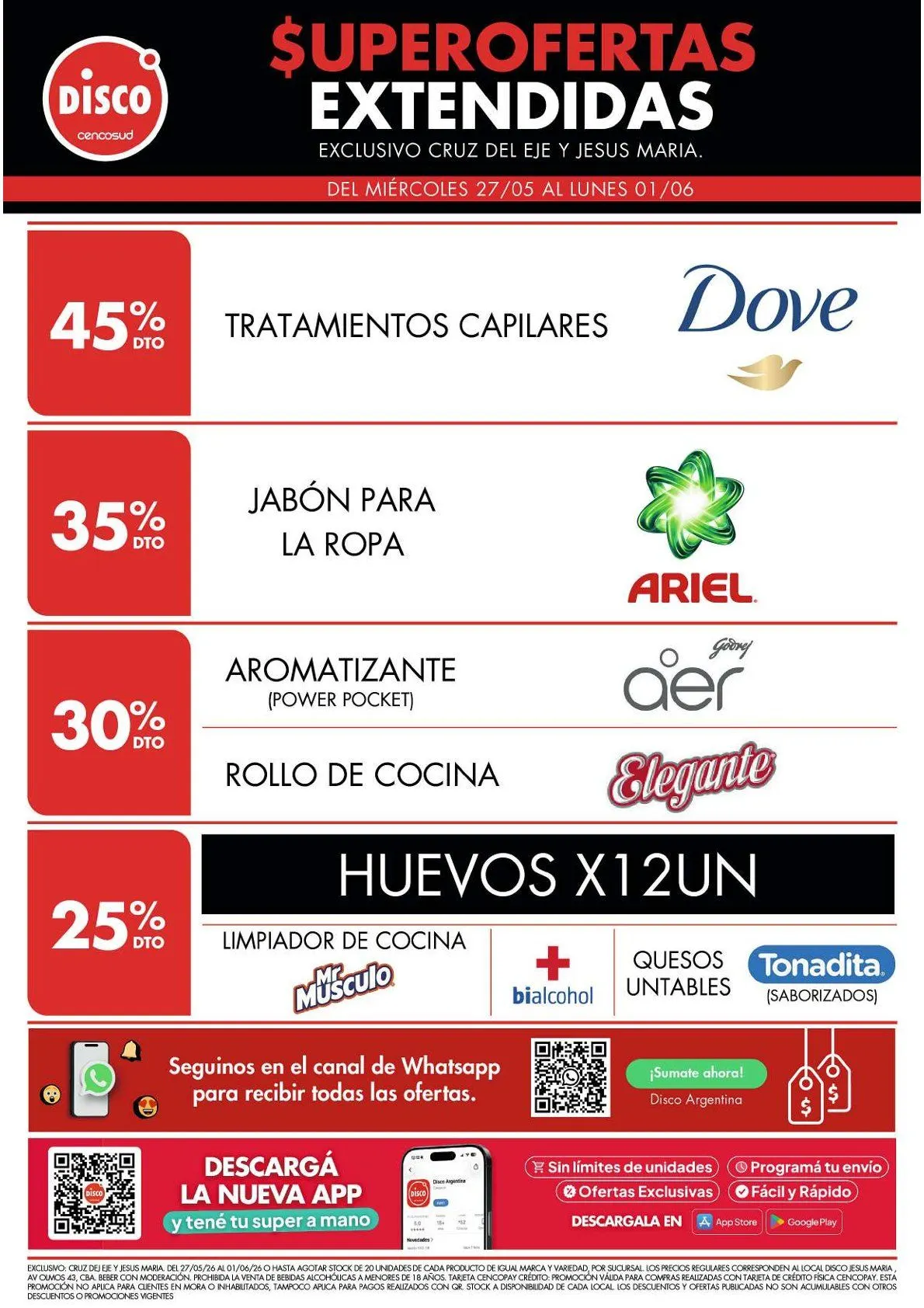 Ofertas de Ofertas Disco 27 de mayo al 1 de junio 2026 - Página 4 del catálogo