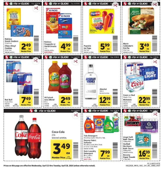 Weekly promotion Safeway Sales spanning from April 23 to April 28 2026 - Page 4 for Catalogue 365
