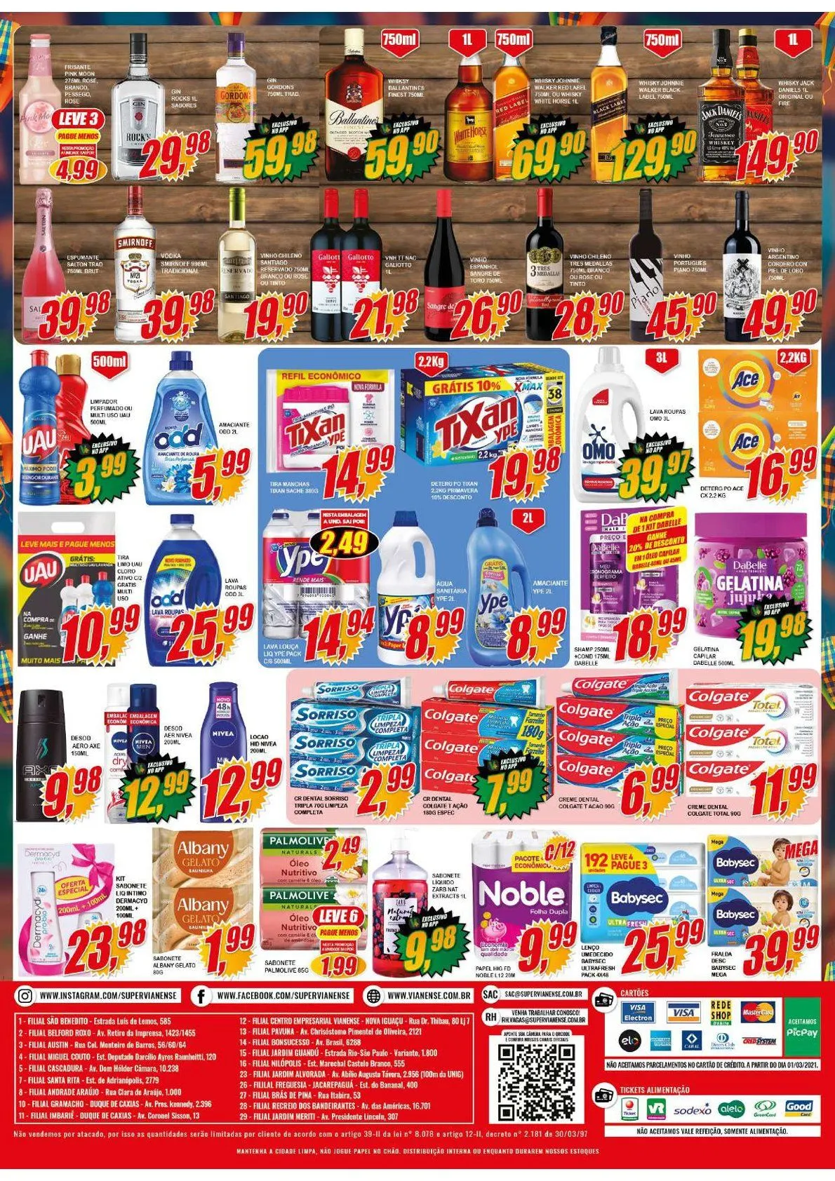 Encarte de Folhetos Vianense Supermercados 26 de junho até 2 de julho 2026 - Pagina 4