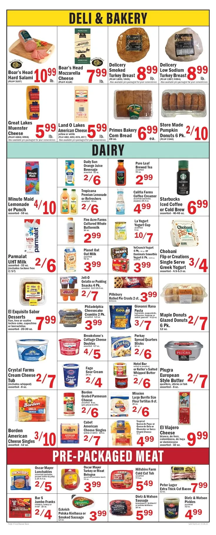 Weekly ad Food Bazaar Sales from October 30 to November 5 2025 - Page 4