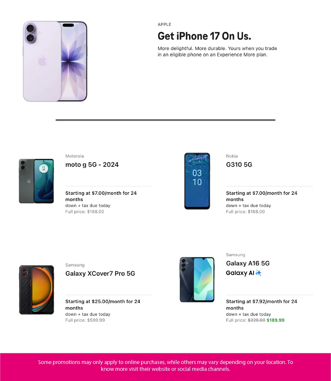 Weekly ad T-Mobile Sales from April 28 to May 18 2026 - Page 3