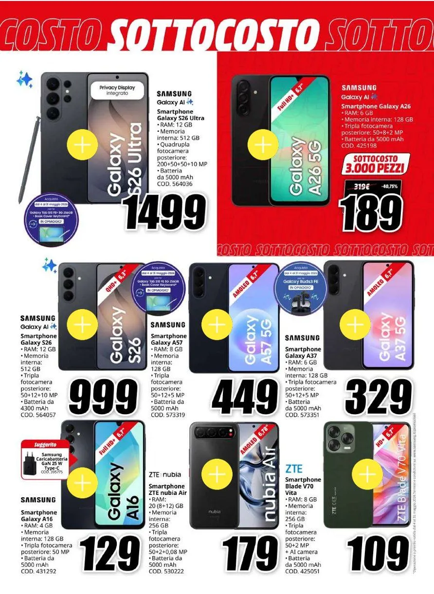 Volantini MEDIAWORLD da 8 maggio a 17 maggio di 2026 - Pagina del volantino 4