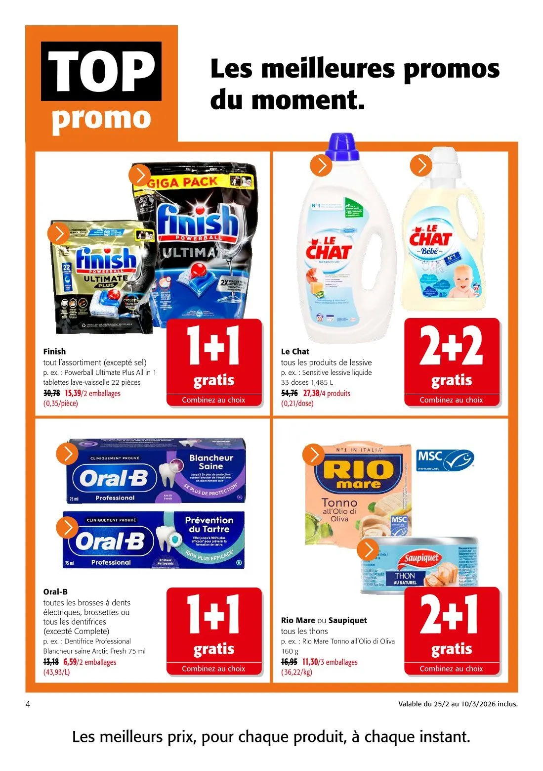 Catalogues Colruyt du 25 février au 10 mars 2026 - Catalogue page 4