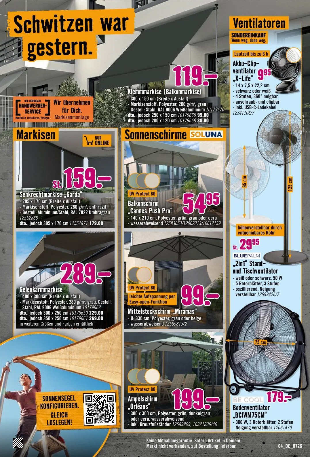Hornbach Prospekte von 1. Juli bis 31. Juli 2026 - Prospekt seite 4