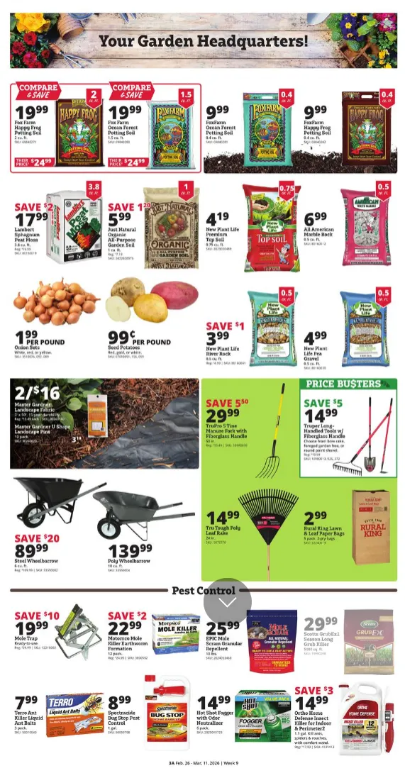 Weekly ad Rural King  Sales from February 26 to March 11 2026 - Page 4