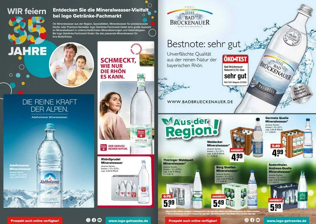  Logo Getränkemarkt Prospekte  von 3. November bis 11. November 2025 - Prospekt seite 3
