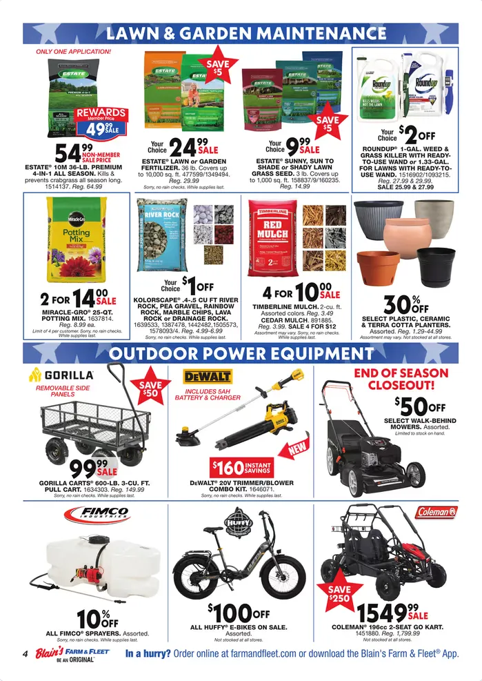 Weekly ad Blain's Farm & Fleet Sales from June 25 to July 5 2026 - Page 4