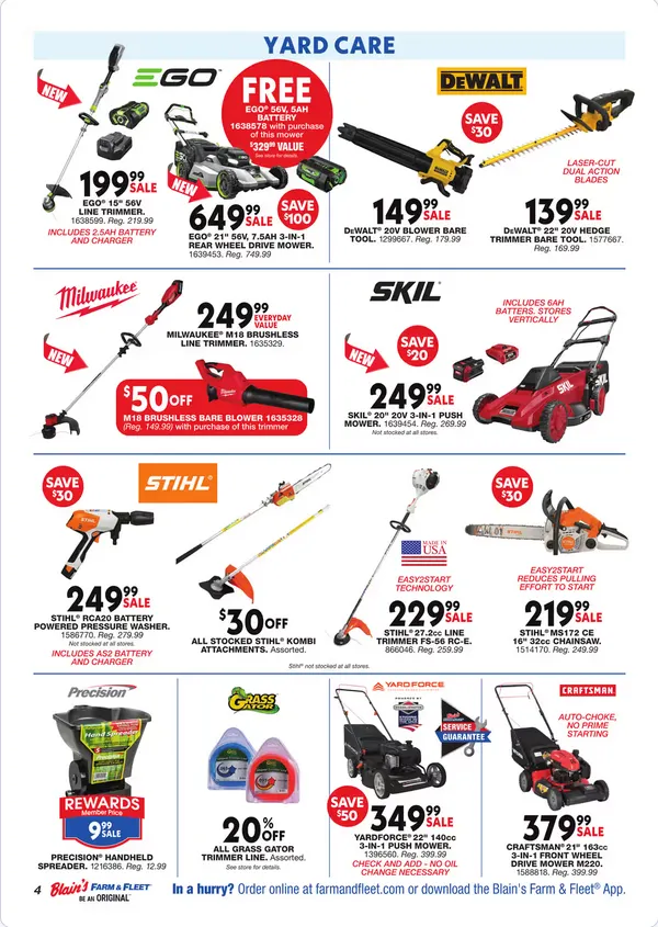 Weekly ad Blain's Farm & Fleet Sales from April 23 to May 3 2026 - Page 4