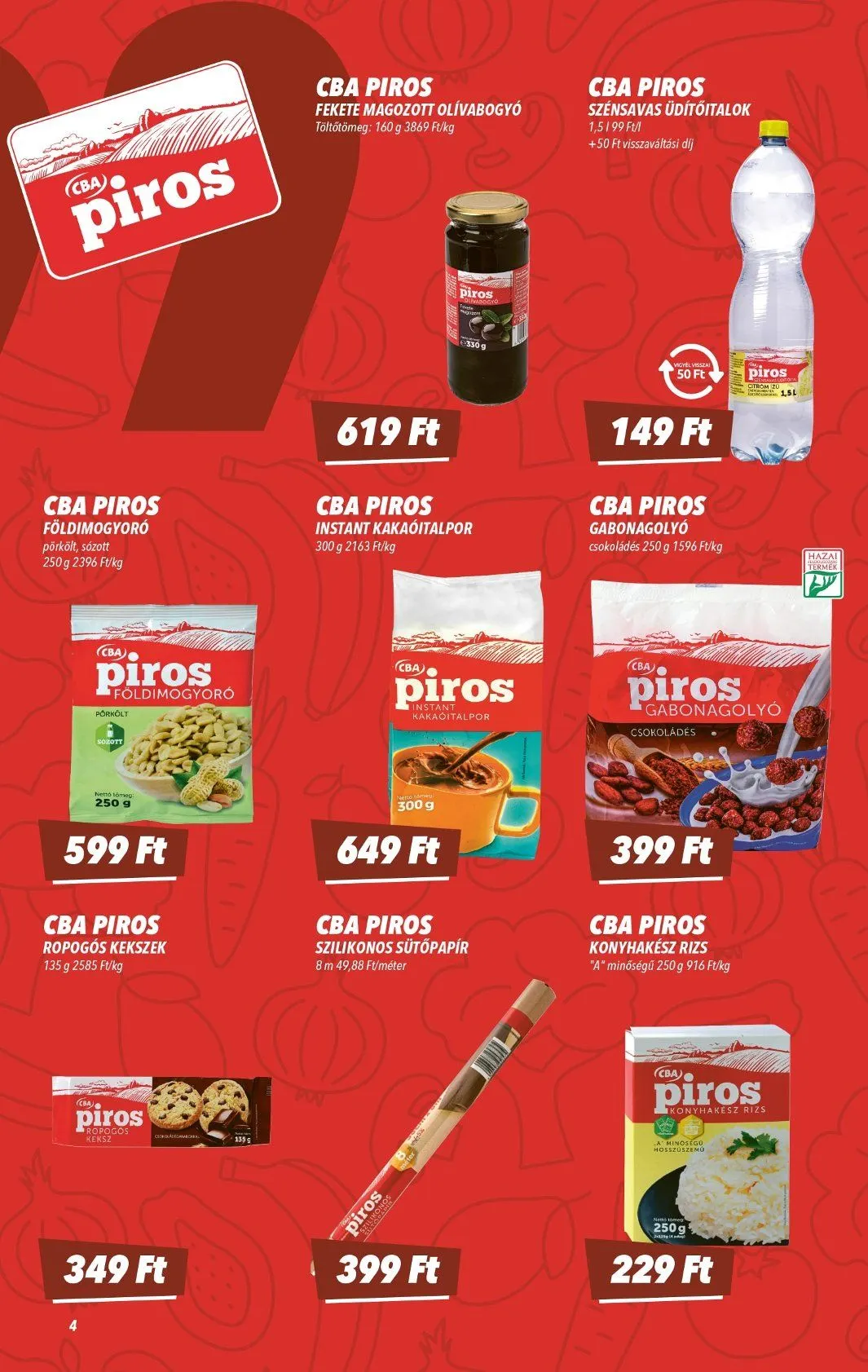 Katalógus CBA Ajánlatai április 23.-tól április 29.-ig 2026. - Oldal 4