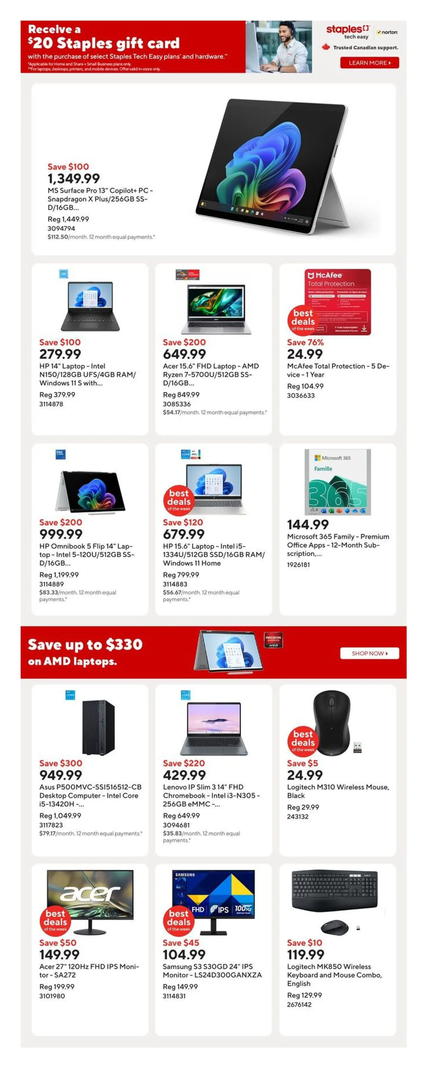 Staples Deals from May 16 to May 22 2025 - flyer page 4