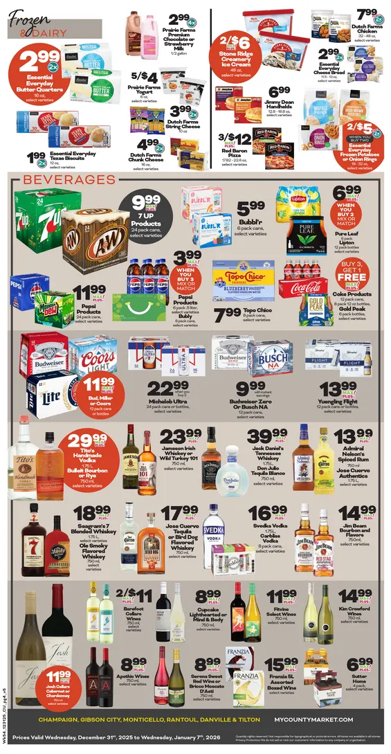 Weekly ad County Market Sales from December 31 to January 7 2026 - Page 4