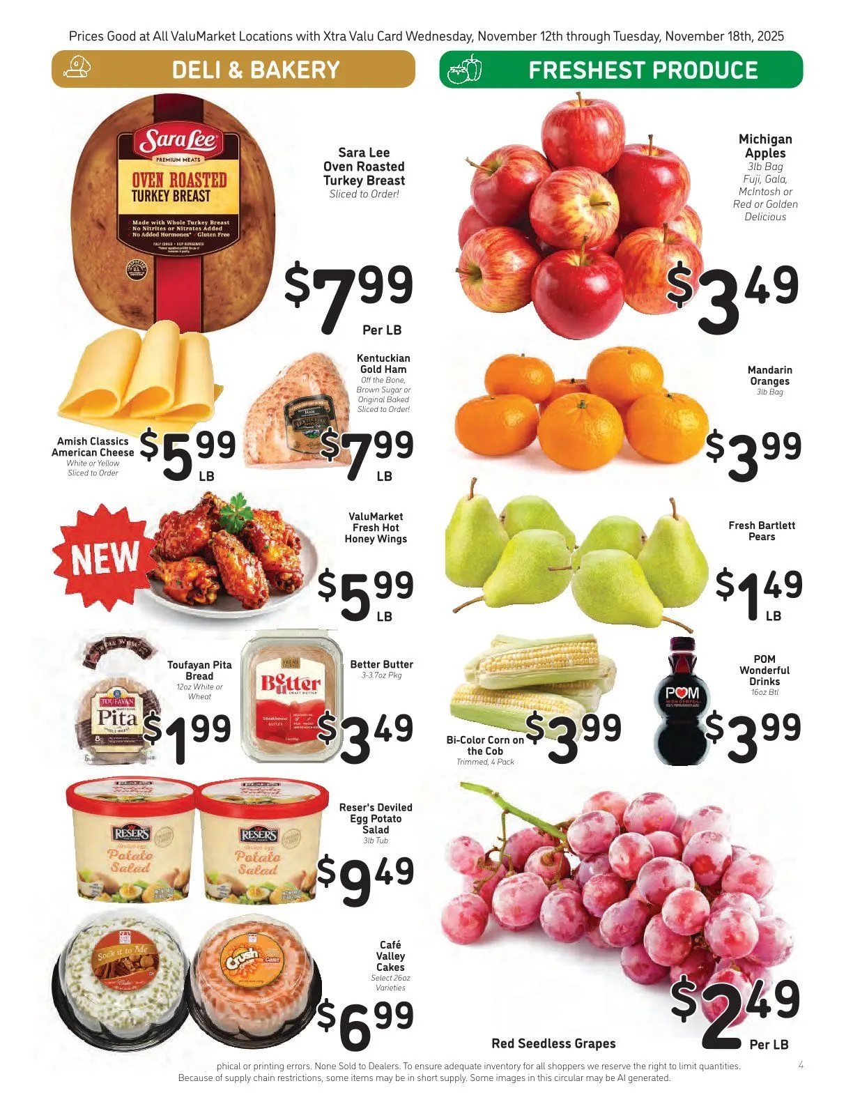 Weekly ad ValuMarket Sales from November 12 to November 18 2025 - Page 4